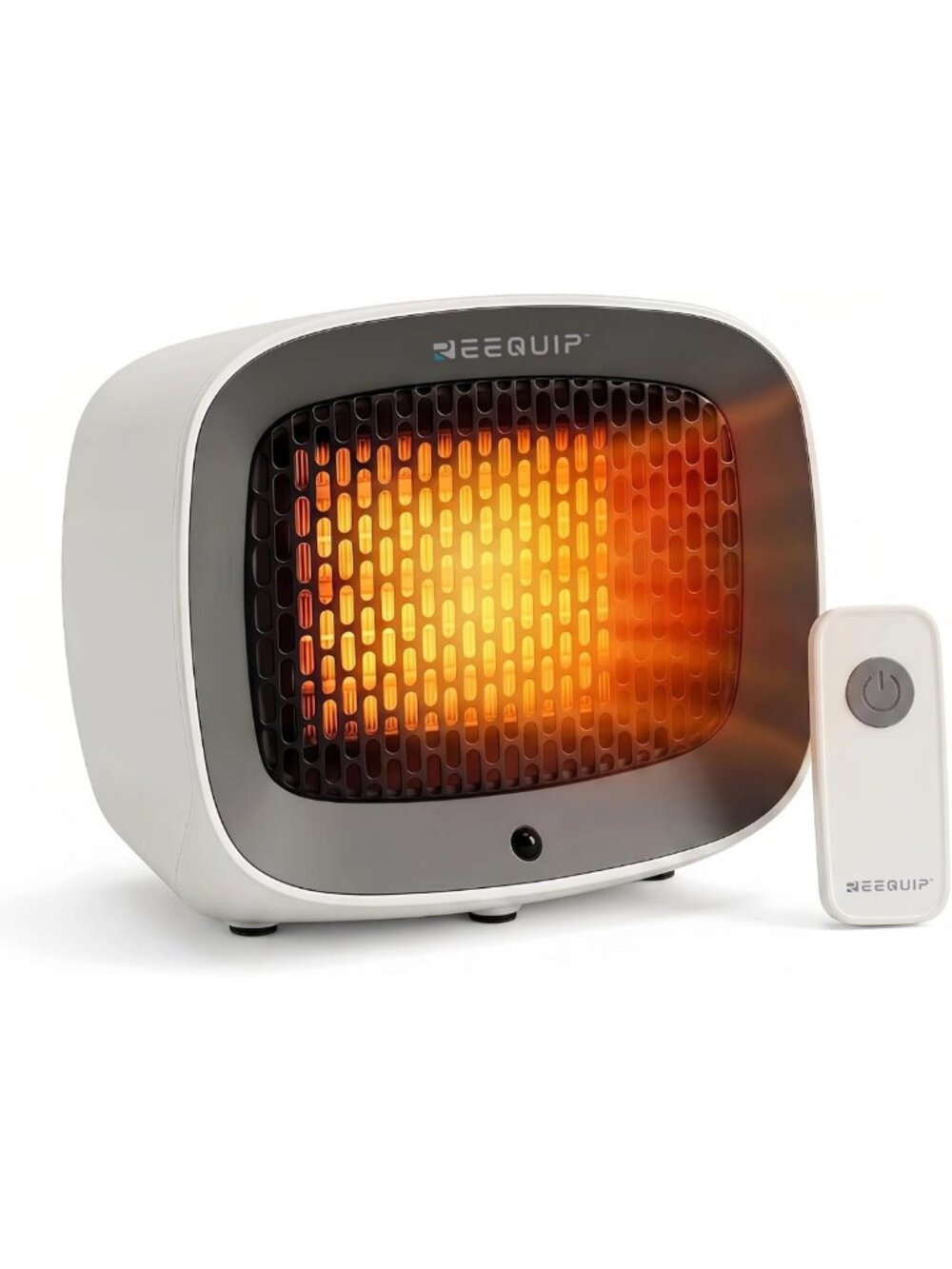 Cozy Small Space Heater with Magnetic Remote Control for Indoor Comfort